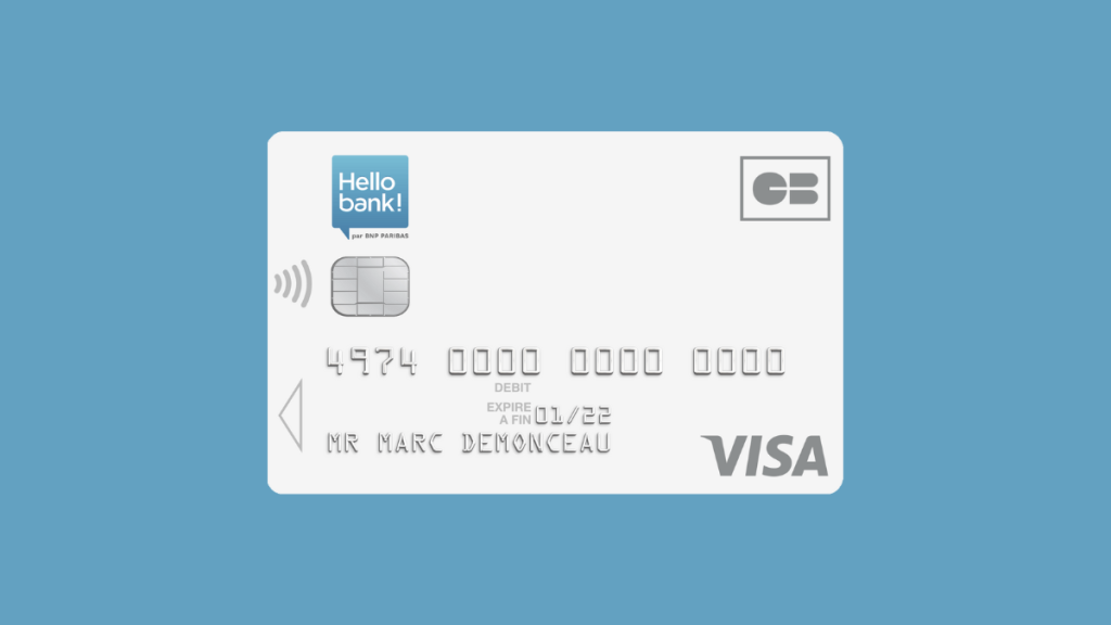 Carte Visa Hello One