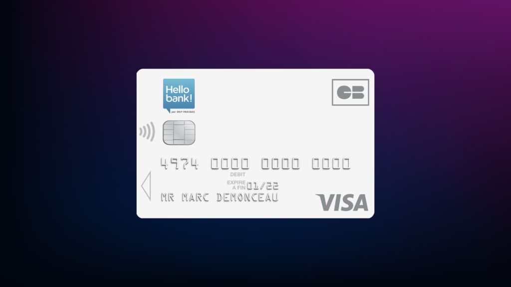 Carte Visa Hello One