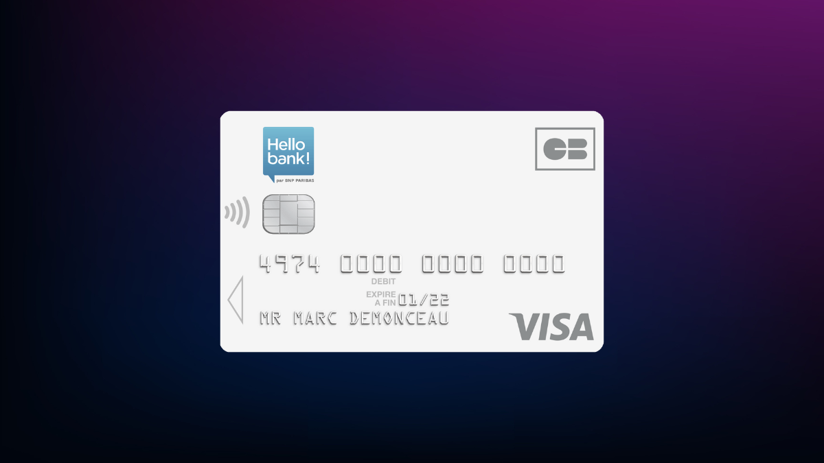 Carte Visa Hello One