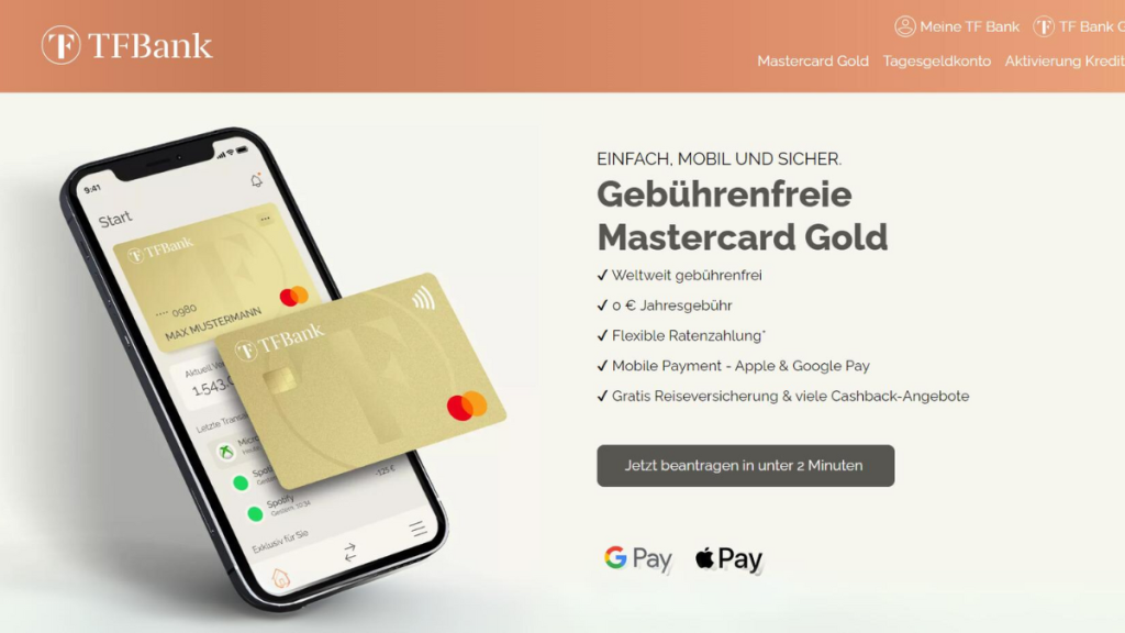 TF Bank Mastercard Gold
